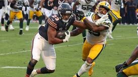 Chicago Bears rookie RB Roschon Johnson believes his vision, understanding have improved greatly